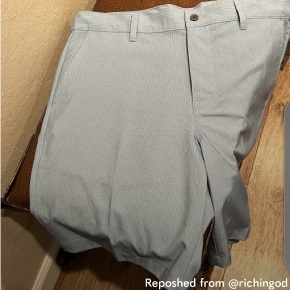 NWT Jack Nicklaus men’s “Infinity” blue UPF 50 stretch golf shorts, size 36 - Picture 7 of 15